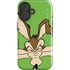 Looney Tunes Wile E Coyote Zoomed In iPhone 16 Plus Impact Case